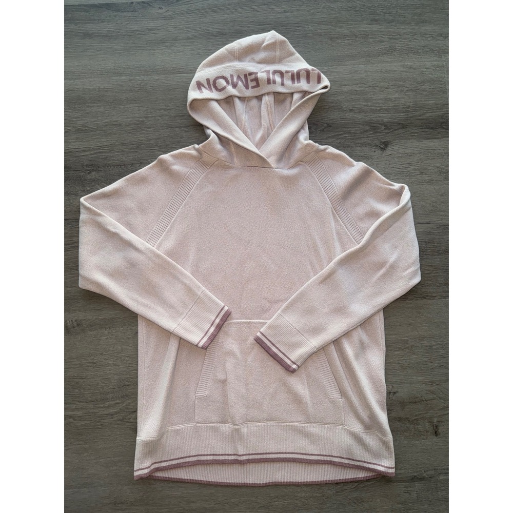 Lululemon Women's Light Pink Soothe Away Hoodie, XL